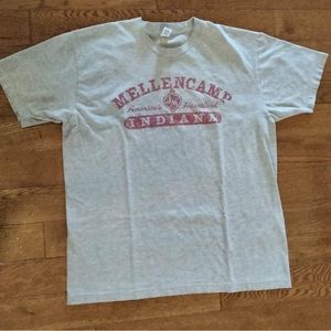 Mellencamp Indiana Tshirt Size Large